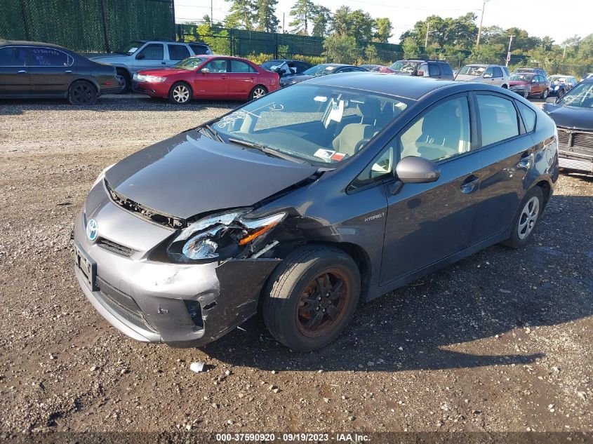 2015 TOYOTA PRIUS FOUR - JTDKN3DU7F1909848