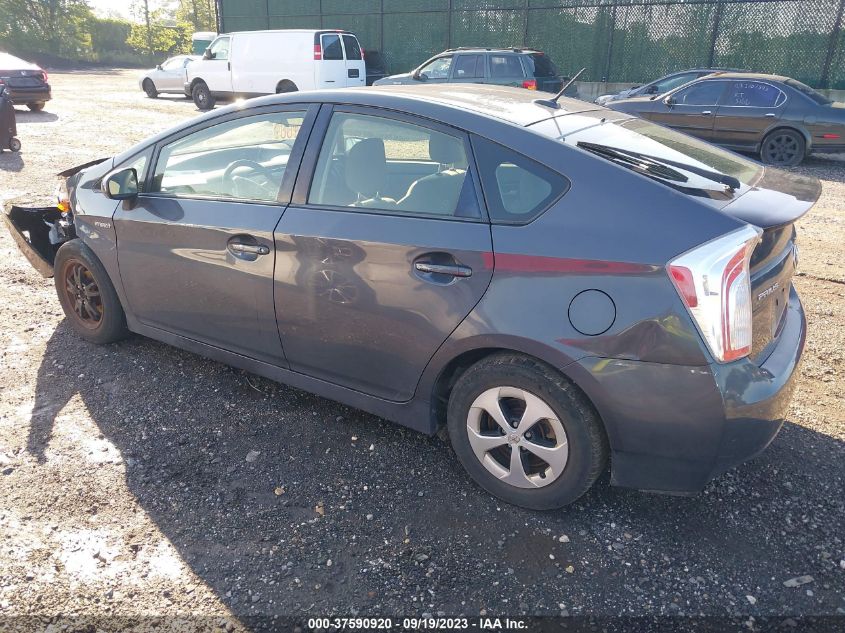 2015 TOYOTA PRIUS FOUR - JTDKN3DU7F1909848