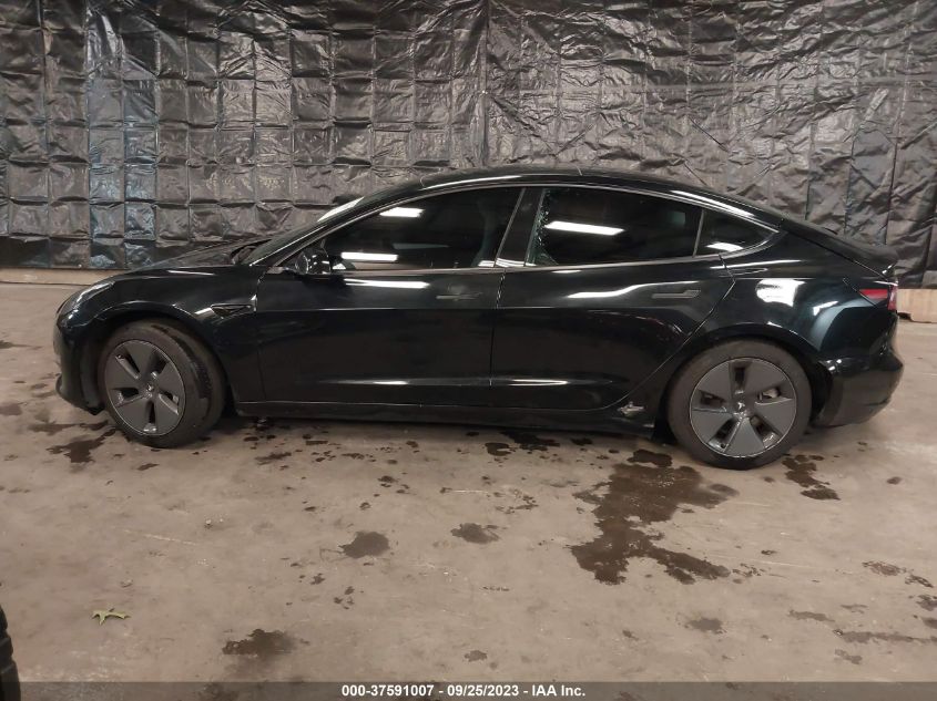 2021 TESLA MODEL 3 STANDARD RANGE PLUS - 5YJ3E1EA9MF098037