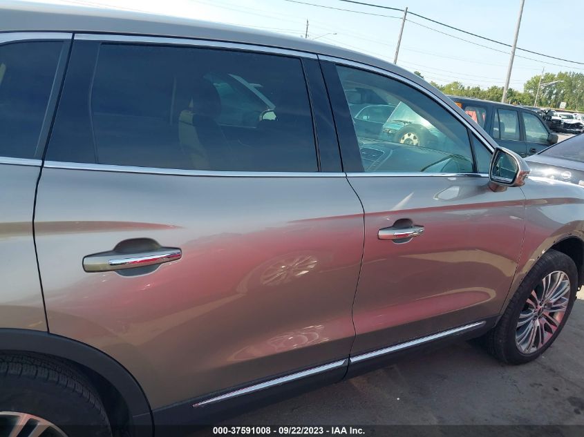 2018 LINCOLN MKX RESERVE - 2LMPJ8LR3JBL13144