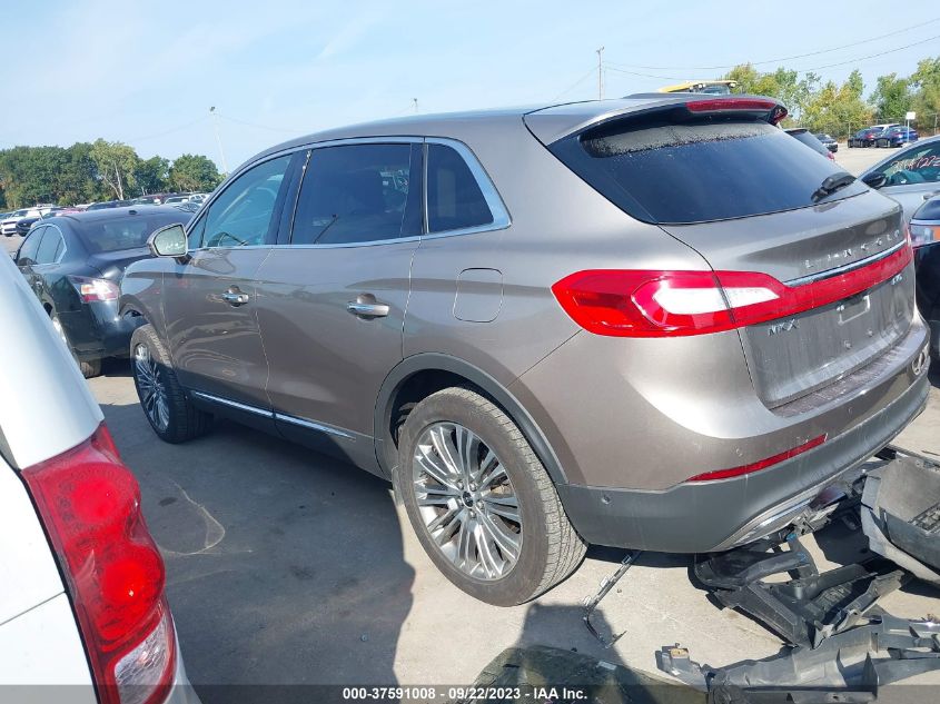 2018 LINCOLN MKX RESERVE - 2LMPJ8LR3JBL13144