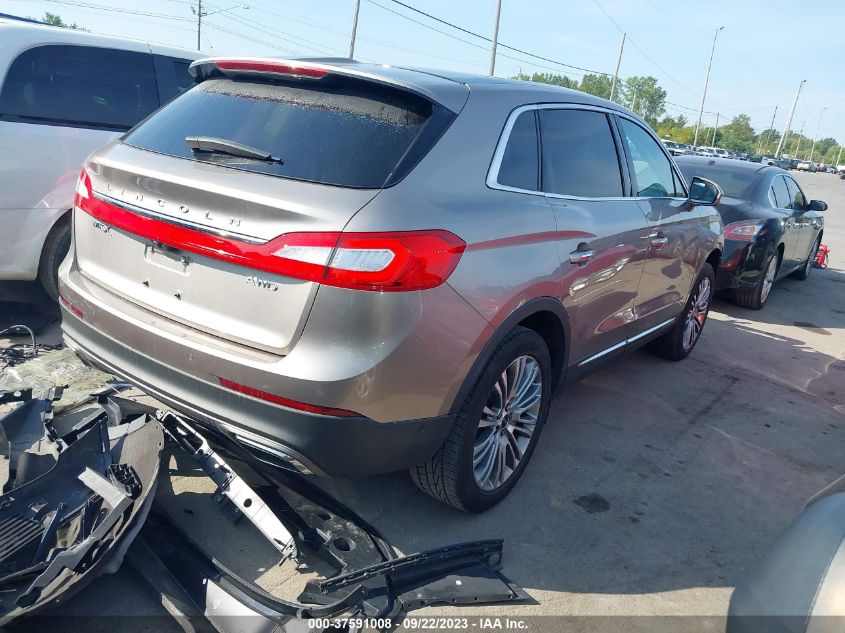 2018 LINCOLN MKX RESERVE - 2LMPJ8LR3JBL13144