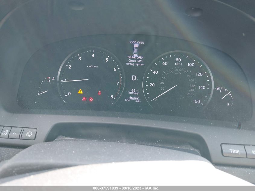 2013 LEXUS LS 460 JTHCL5EF5D5016152