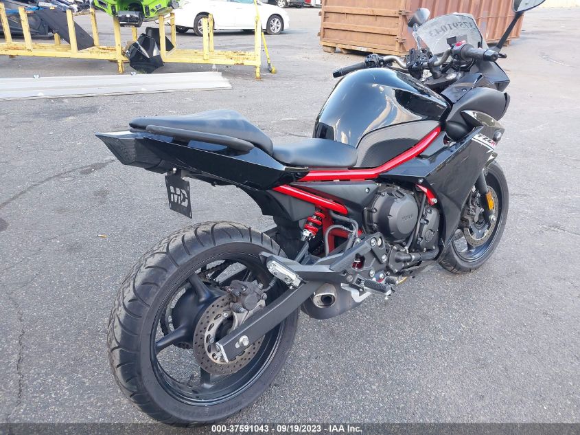 2016 YAMAHA FZ6 R - JYARJ18EXGA014451