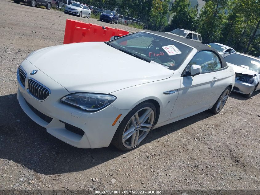 2016 BMW 6 SERIES 640I WBA6F1C52GGT83198