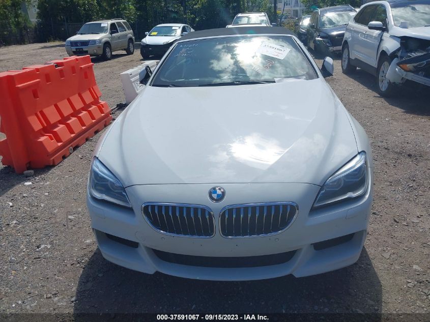 2016 BMW 6 SERIES 640I WBA6F1C52GGT83198