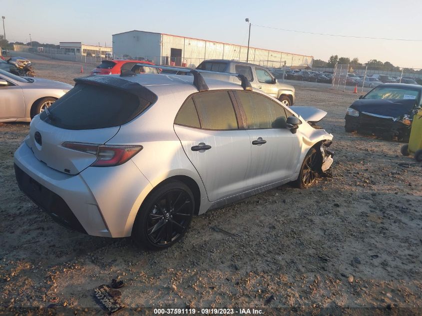 2022 TOYOTA COROLLA HATCHBACK SE/NIGHTSHADE/XSE JTND4MBEXN3187416