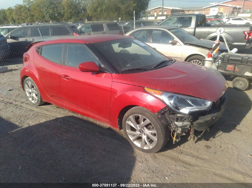 2016 HYUNDAI VELOSTER - KMHTC6AD1GU258843