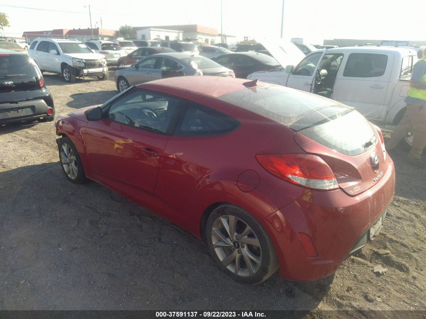 2016 HYUNDAI VELOSTER - KMHTC6AD1GU258843
