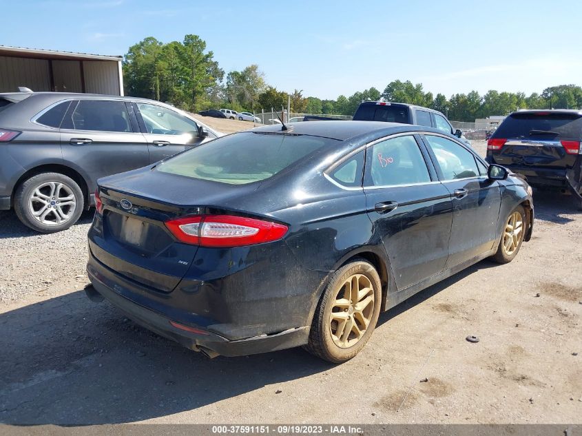 2016 FORD FUSION SE - 3FA6P0H73GR323076
