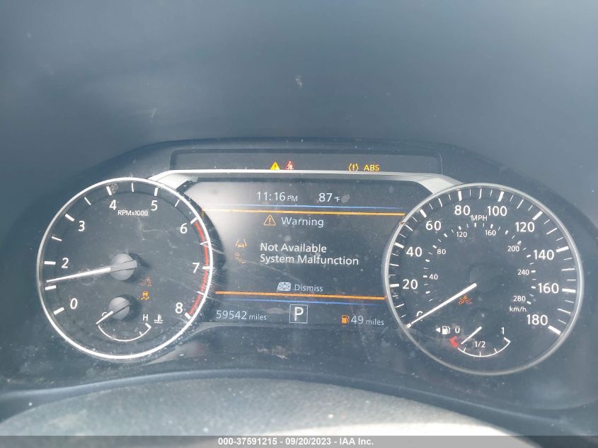 2022 NISSAN ALTIMA 2.0 SR - 1N4AL4CV5NN355269