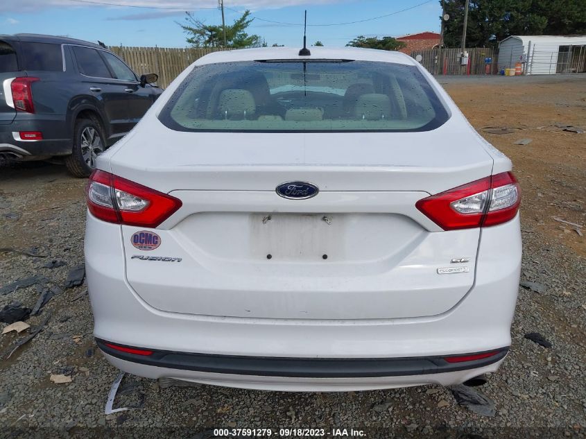 2014 FORD FUSION SE - 1FA6P0HD1E5382021