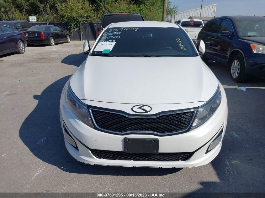2015 KIA OPTIMA LX - KNAGM4A74F5550980