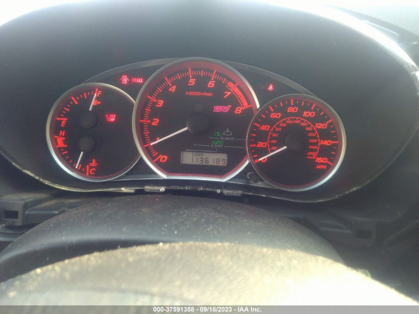 2013 SUBARU IMPREZA WAGON WRX WRX STI JF1GR8H66DL810979