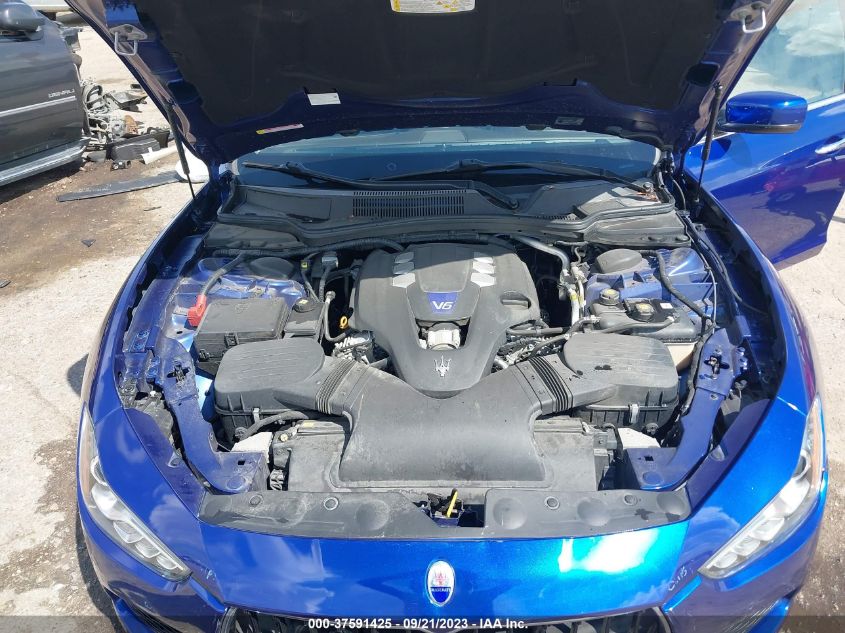 2016 MASERATI GHIBLI S ZAM57RSA1G1170847