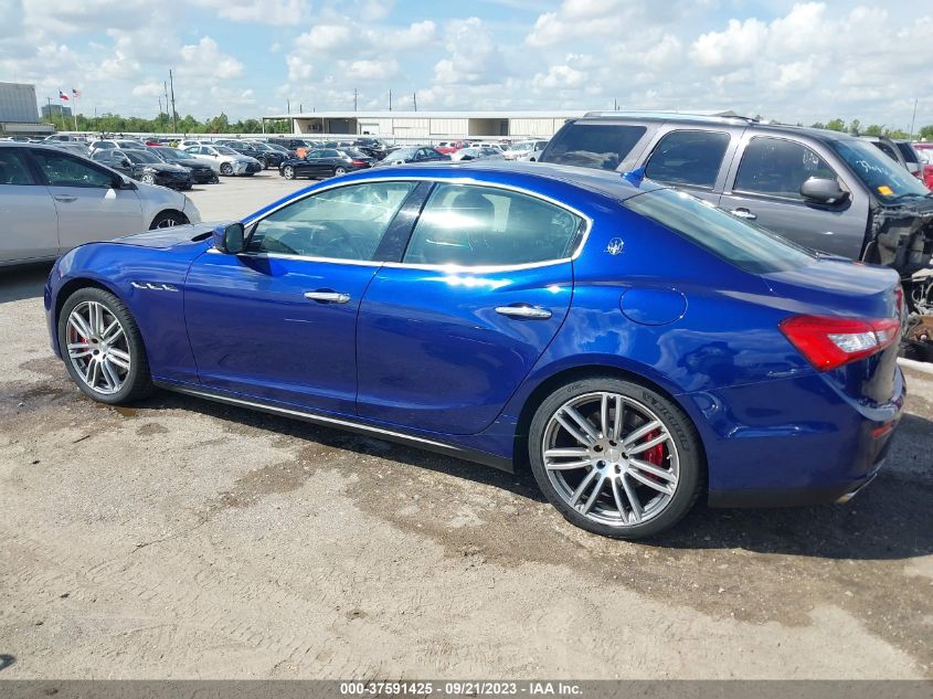 2016 MASERATI GHIBLI S ZAM57RSA1G1170847