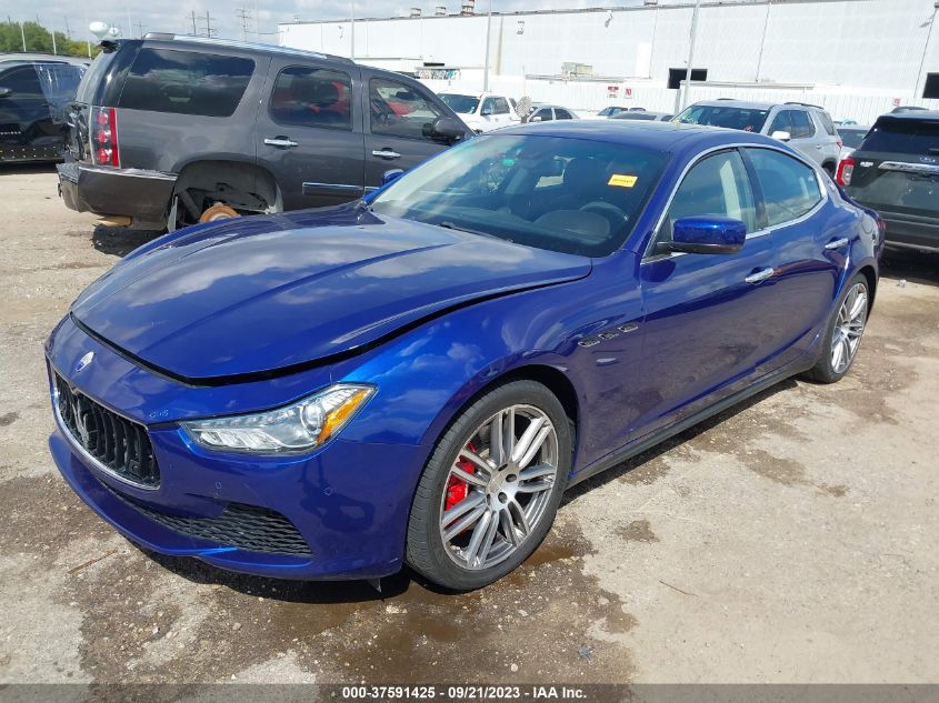 2016 MASERATI GHIBLI S ZAM57RSA1G1170847