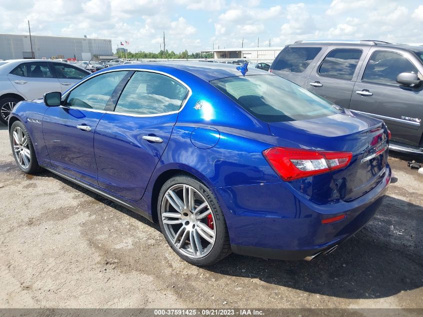 2016 MASERATI GHIBLI S ZAM57RSA1G1170847