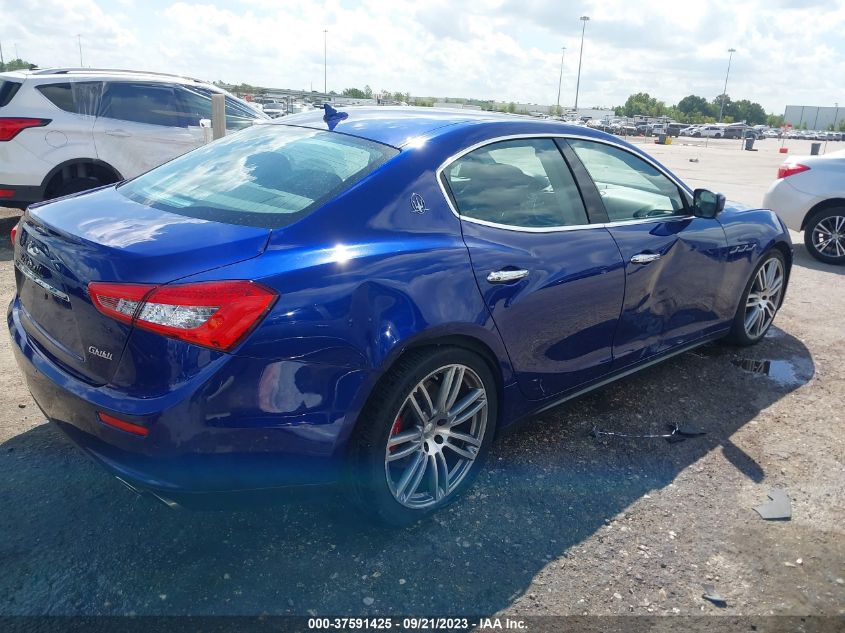 2016 MASERATI GHIBLI S ZAM57RSA1G1170847