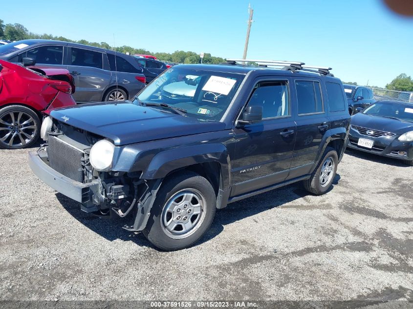 2014 JEEP PATRIOT SPORT - 1C4NJPBB0ED881261