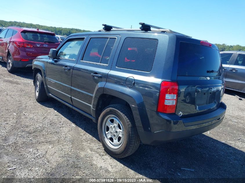 2014 JEEP PATRIOT SPORT - 1C4NJPBB0ED881261