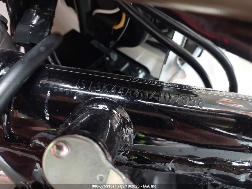 2022 SUZUKI DR-Z400 SM JS1SK44A4N7102858