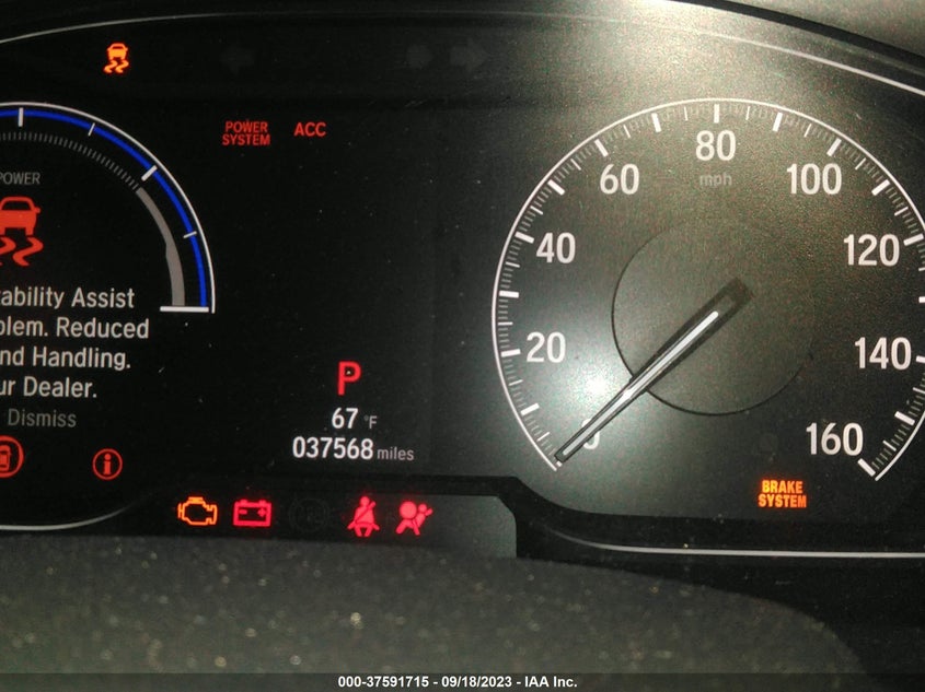 VIN 1HGCV3F9XLA008872 2020 HONDA ACCORD HYBRID TOURING