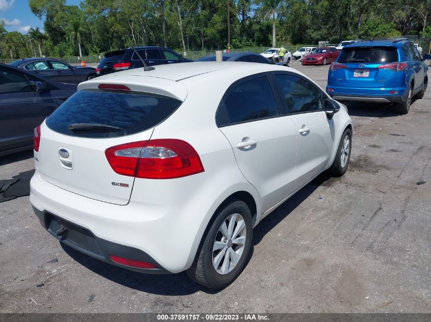 2014 KIA RIO EX - KNADN5A3XE6334529