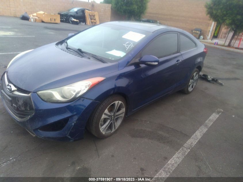 2013 HYUNDAI ELANTRA COUPE SE - KMHDH6AE9DU001889