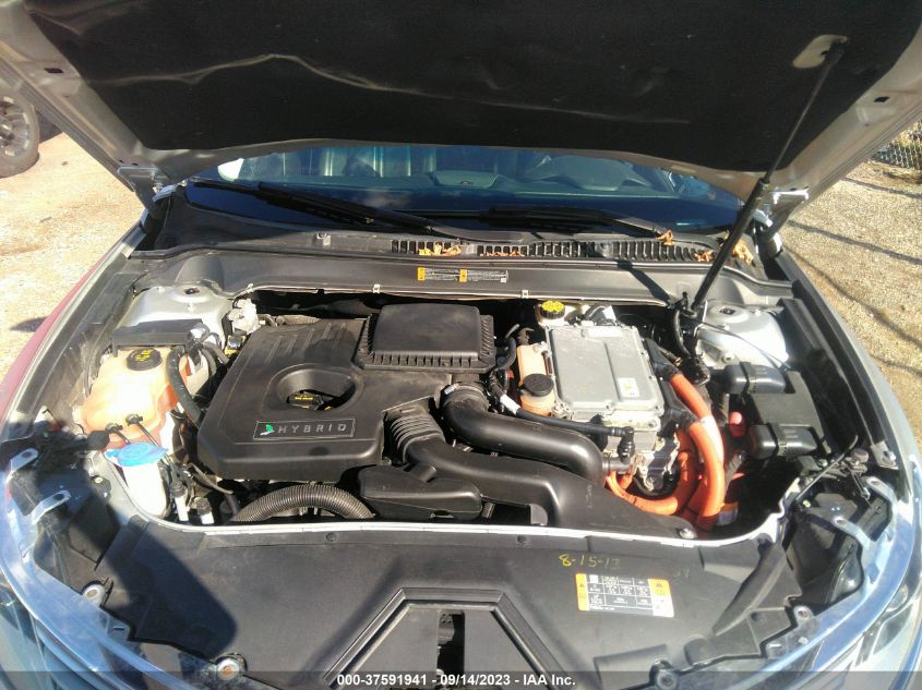 2013 LINCOLN MKZ HYBRID - 3LN6L2LU4DR827657