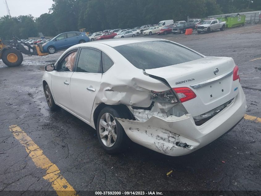 2014 NISSAN SENTRA S/FE+ S/SV/FE+ SV/SR/SL - 3N1AB7AP0EL616314