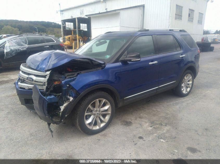 2014 FORD EXPLORER XLT - 1FM5K8D88EGB88839
