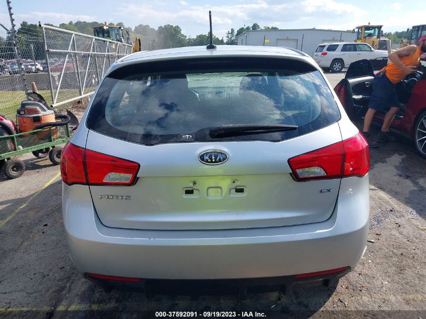 2013 KIA FORTE 5-DOOR EX - KNAFU5A22D5742787