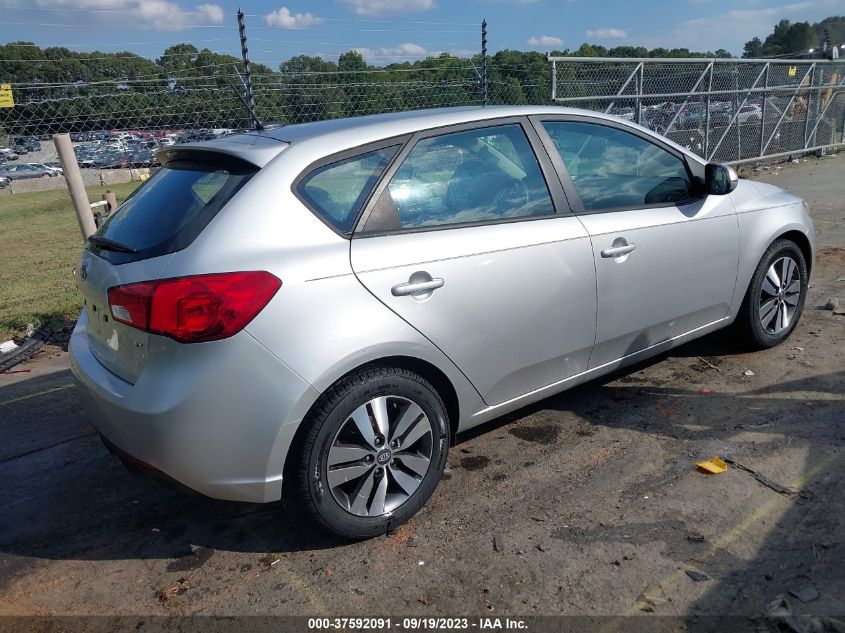 2013 KIA FORTE 5-DOOR EX - KNAFU5A22D5742787