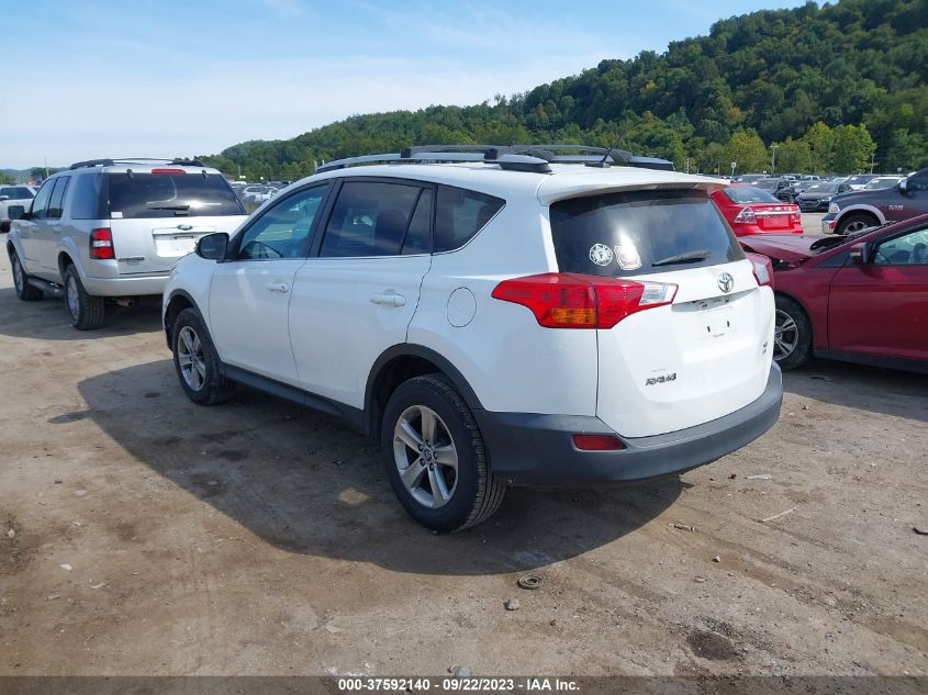 2015 TOYOTA RAV4 XLE - 2T3RFREV3FW311344
