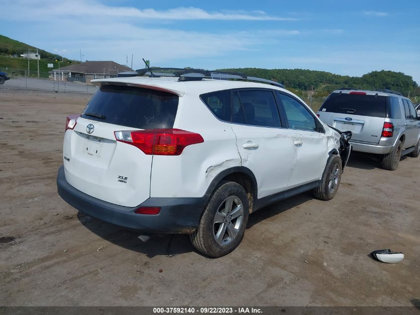 2015 TOYOTA RAV4 XLE - 2T3RFREV3FW311344