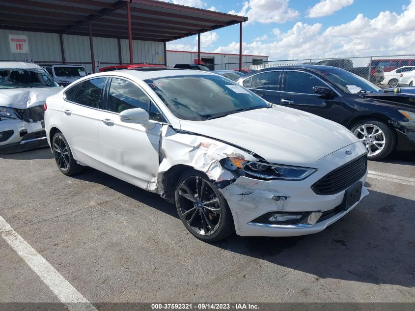 2017 FORD FUSION TITANIUM/PLATINUM - 3FA6P0K94HR413185