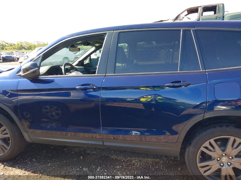 2021 HONDA PASSPORT EX-L - 5FNYF8H5XMB023308