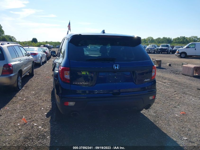 2021 HONDA PASSPORT EX-L - 5FNYF8H5XMB023308