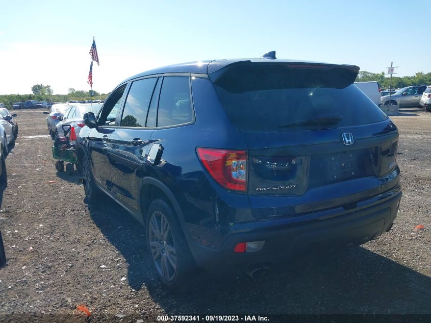 2021 HONDA PASSPORT EX-L - 5FNYF8H5XMB023308