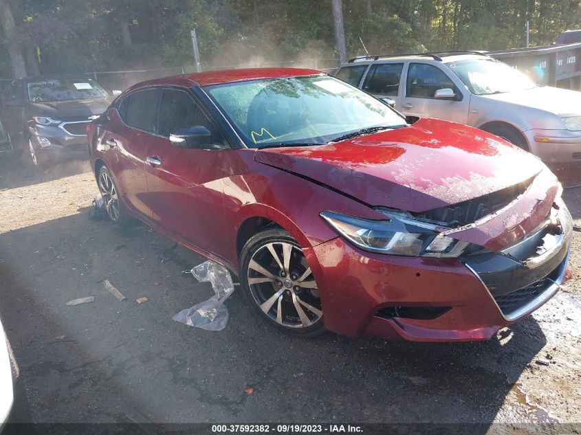 2017 NISSAN MAXIMA SV - 1N4AA6AP9HC375952