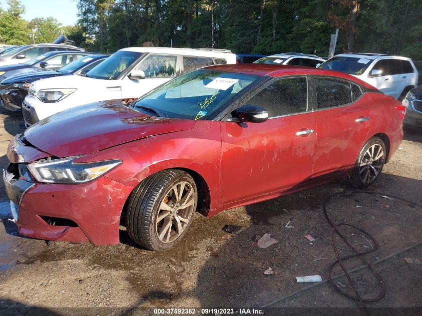 2017 NISSAN MAXIMA SV - 1N4AA6AP9HC375952
