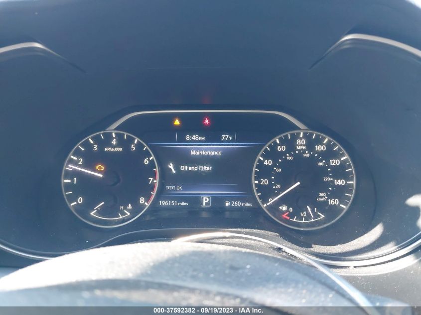 2017 NISSAN MAXIMA SV - 1N4AA6AP9HC375952