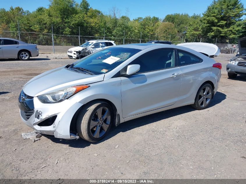 2013 HYUNDAI ELANTRA COUPE SE - KMHDH6AE8DU019204