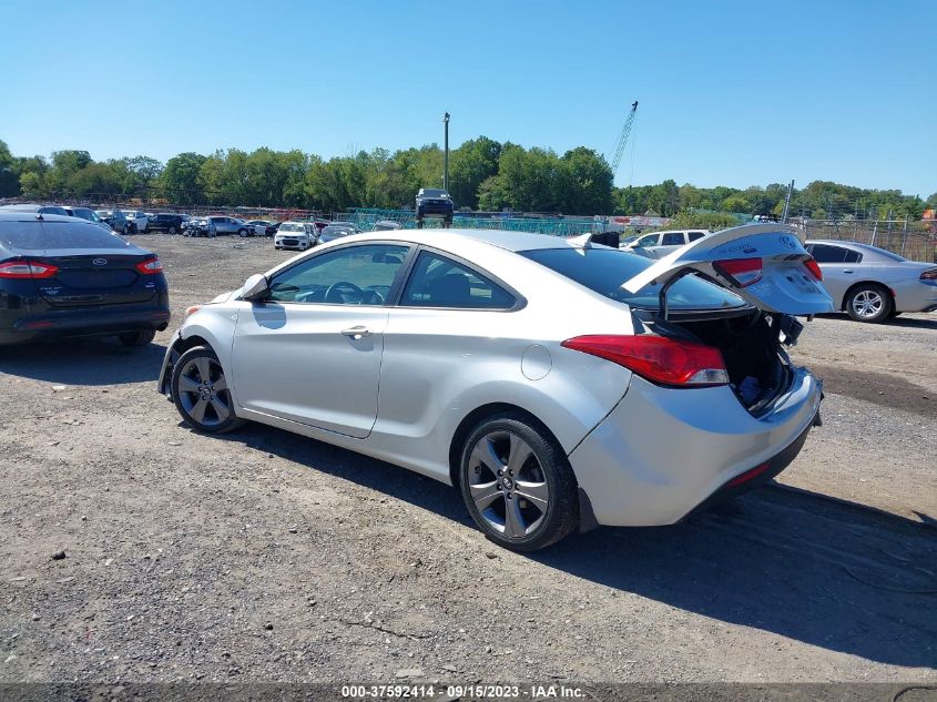 2013 HYUNDAI ELANTRA COUPE SE - KMHDH6AE8DU019204
