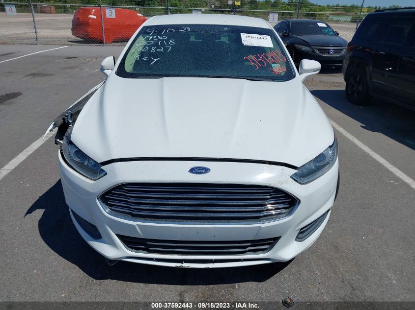 2016 FORD FUSION SE - 1FA6P0H7XG5100827