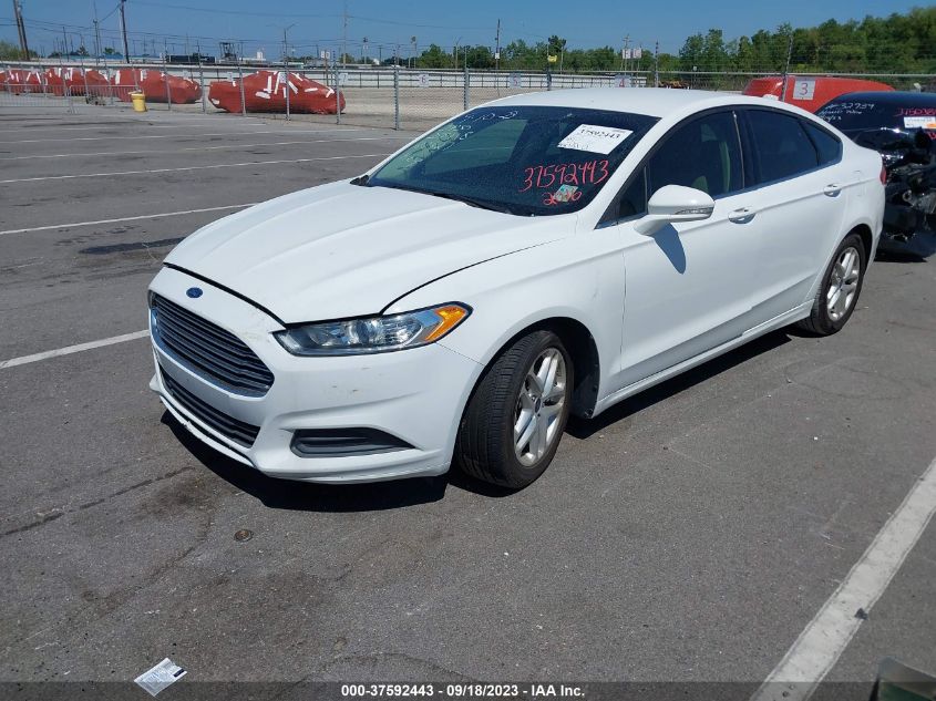 2016 FORD FUSION SE - 1FA6P0H7XG5100827