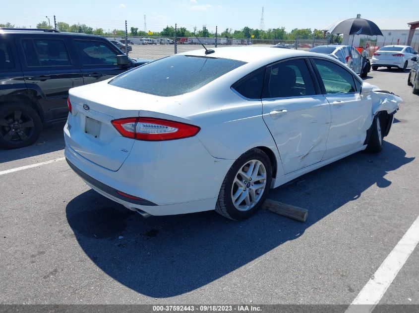 2016 FORD FUSION SE - 1FA6P0H7XG5100827