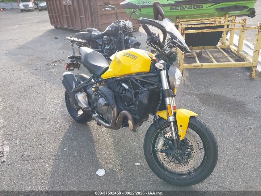 2018 DUCATI MONSTER 821 - ZDMMACLS7JB002917