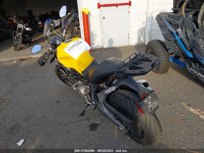 2018 DUCATI MONSTER 821 - ZDMMACLS7JB002917